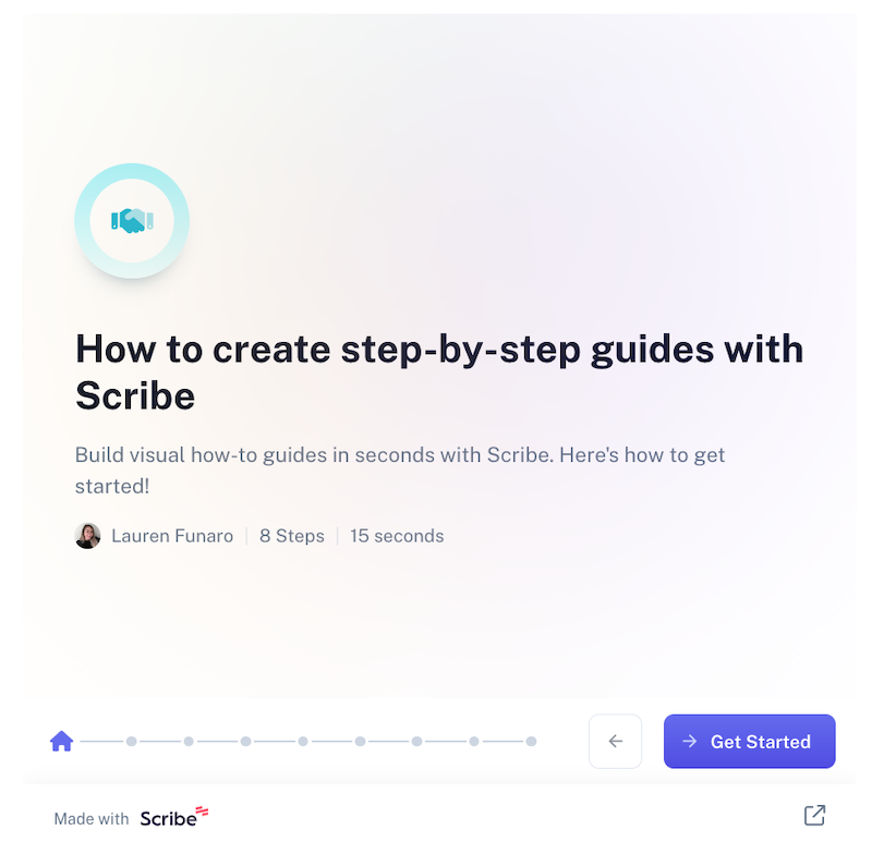 How to create step-by-step guides with Scribe