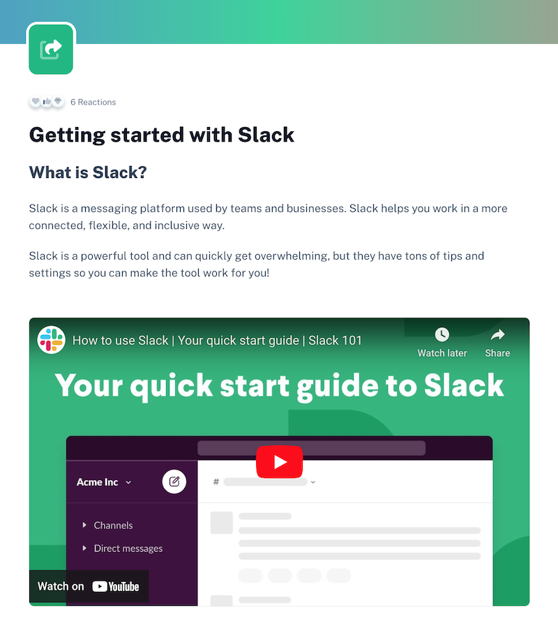 Getting started with Slack - Knowledge Management Challenges